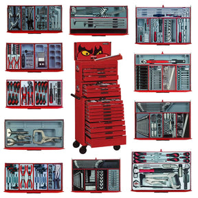 Teng Tools Kit attrezzi manuali errati Mega Master da 715 pezzi - TCMM715N 1