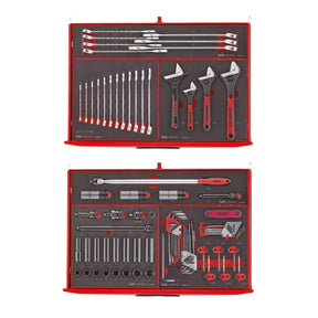 Teng Tools Kit completo di accessori manuali per schiuma EVA misto da 417 pezzi - TCEMM417N 1